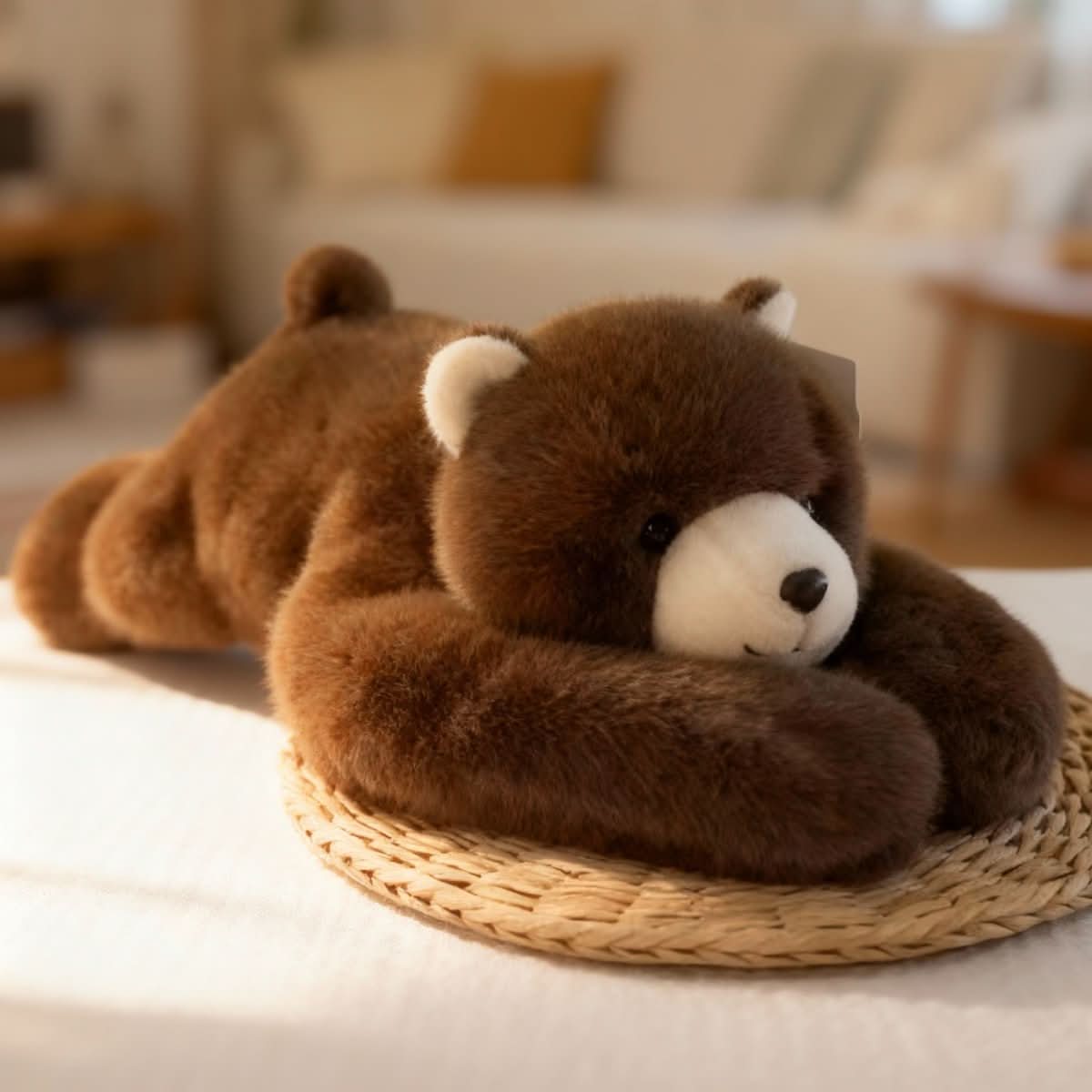 FLUFFOVEX – Compagnon en peluche doux pour câlins chauds et relaxants