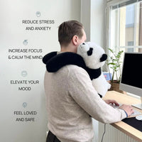 FLUFFOVEX – Compagnon en peluche doux pour câlins chauds et relaxants