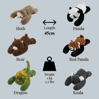 FLUFFOVEX – Compagnon en peluche doux pour câlins chauds et relaxants