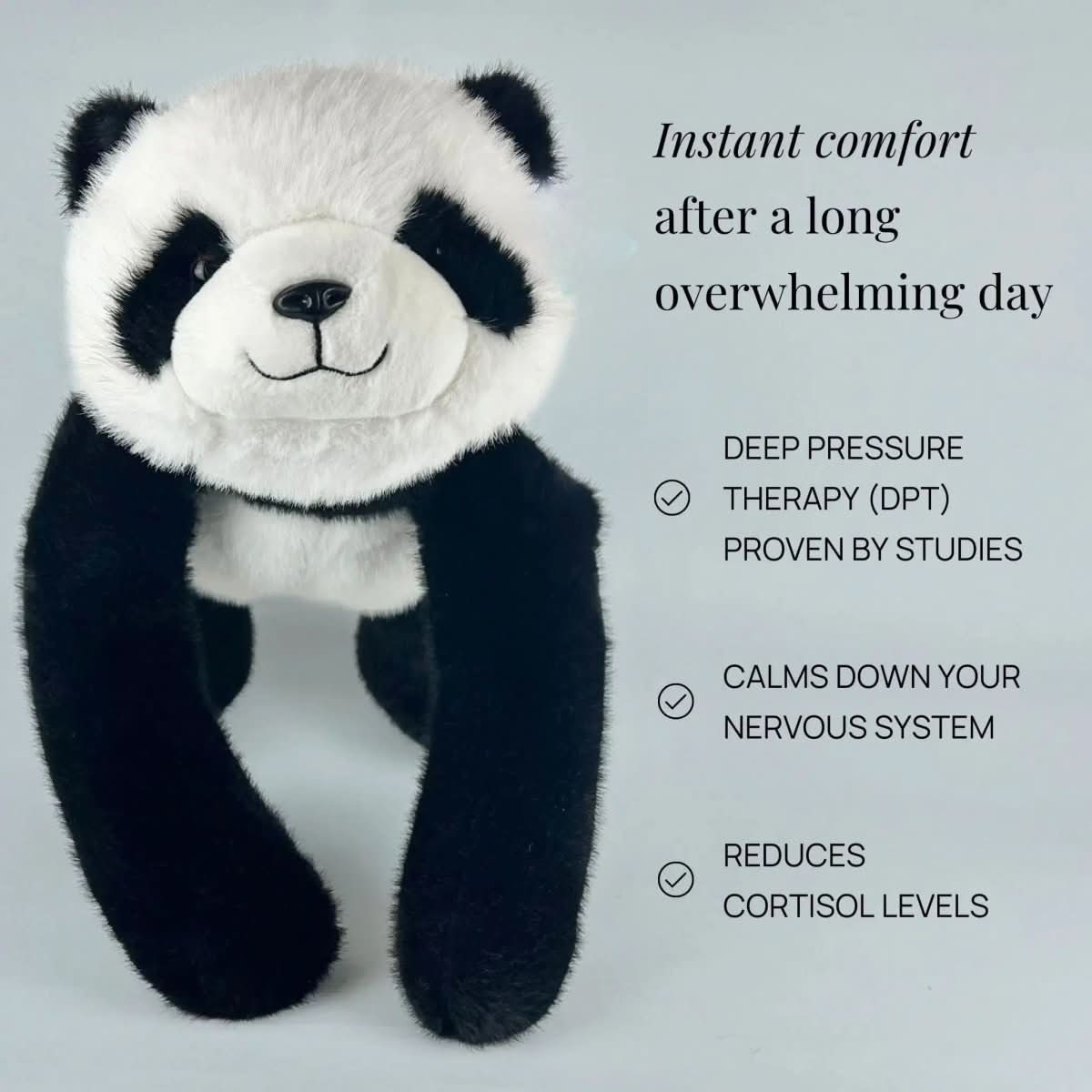 FLUFFOVEX – Compagnon en peluche doux pour câlins chauds et relaxants