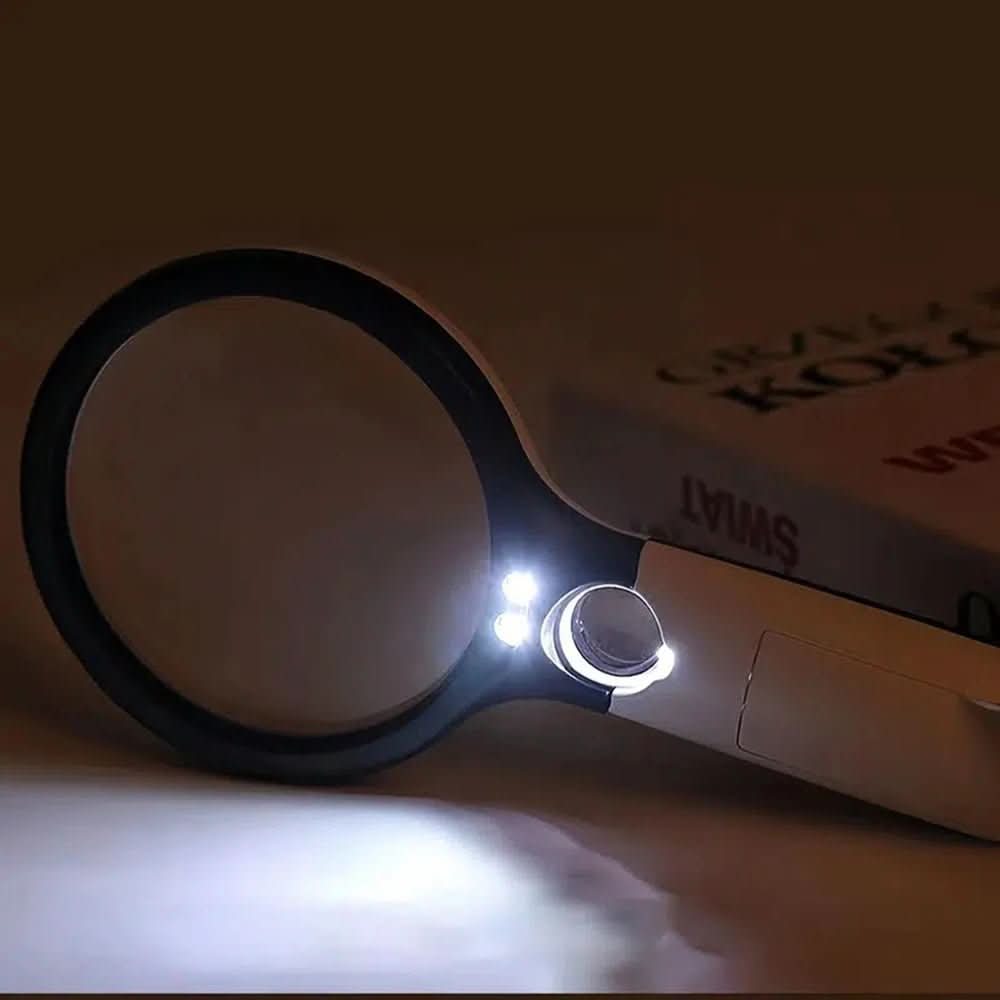 KLARBLICK – Lente d’Ingrandimento LED da Mano per Visione di Precisione
