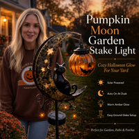 MOONGLOW – Pumpkin Garden Stake for Haunting Outdoor Ambience