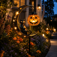 MOONGLOW – Pumpkin Garden Stake for Haunting Outdoor Ambience