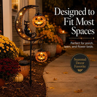 MOONGLOW – Pumpkin Garden Stake for Haunting Outdoor Ambience