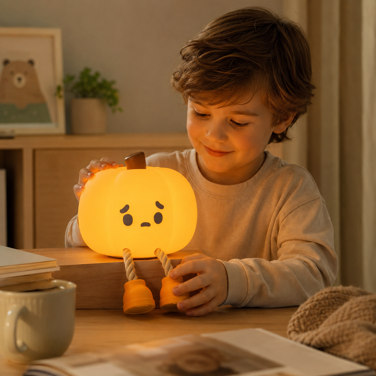 PUMPKINCREST – Night Light for Refined Autumn Ambience