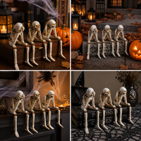 CRYPTORA – Skeleton Figurines for Mysterious Home Décor