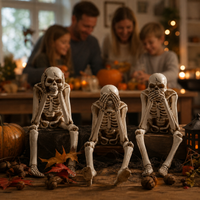 CRYPTORA – Skeleton Figurines for Mysterious Home Décor