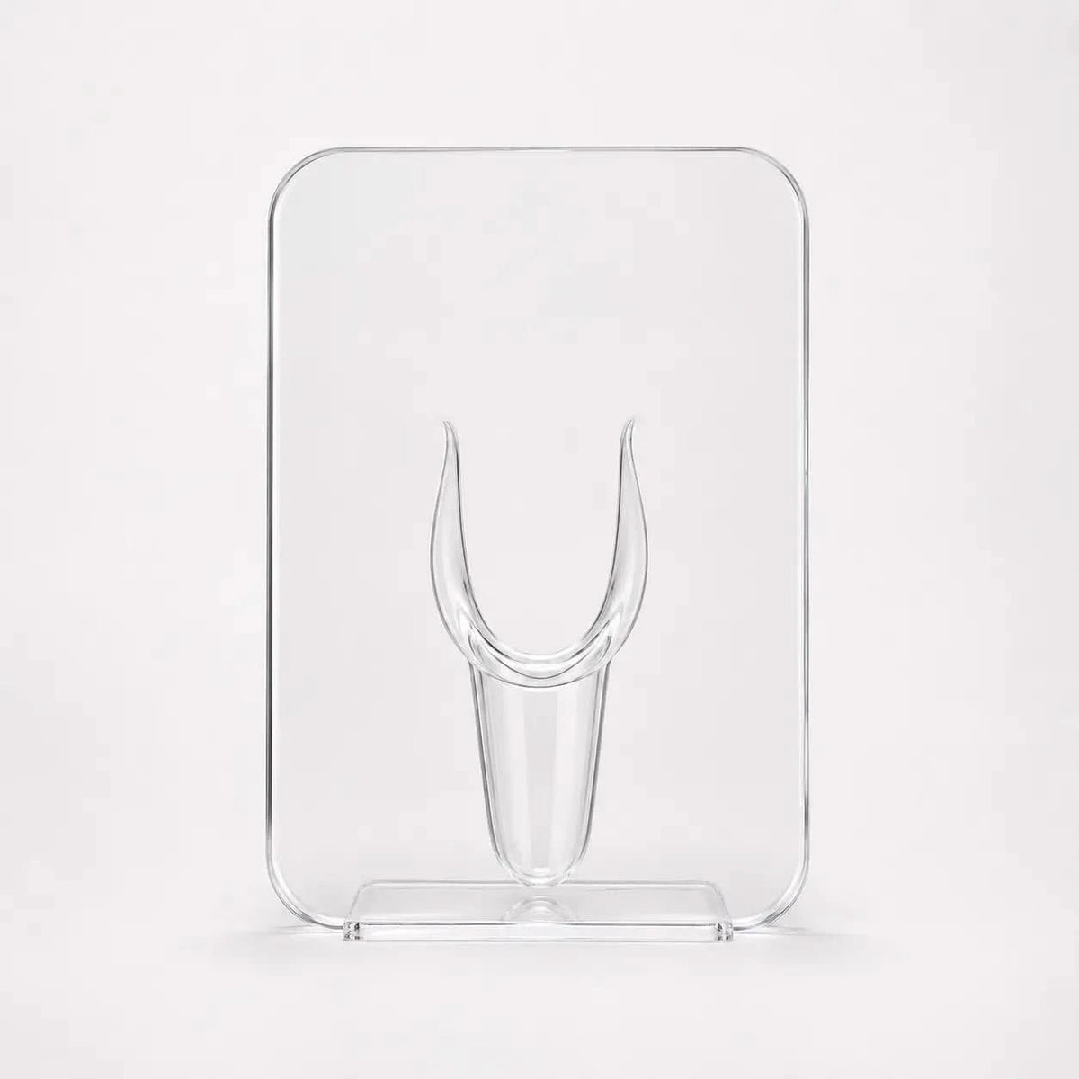 FLORACLEAR – Frame Vase for Refined Statement Flowers