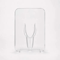 FLORACLEAR – Frame Vase for Refined Statement Flowers