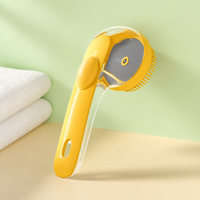 FURBLOOM – Pet Grooming Brush for Gentle Bath Time Massage