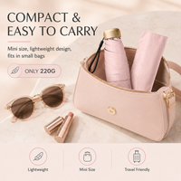 DRIZZLEGO – Portable Mini Umbrella for Convenient Rain Coverage