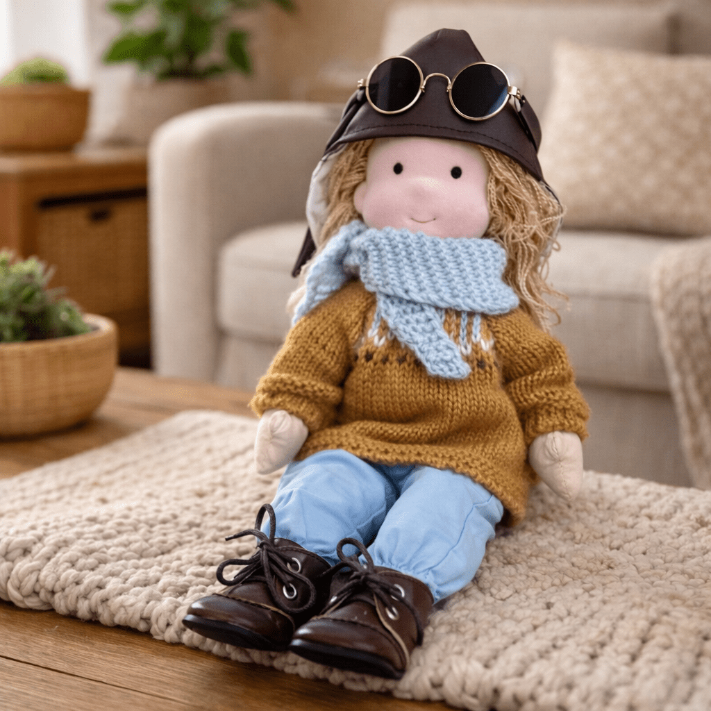 ELORA – Handmade Waldorf Creative Play Doll