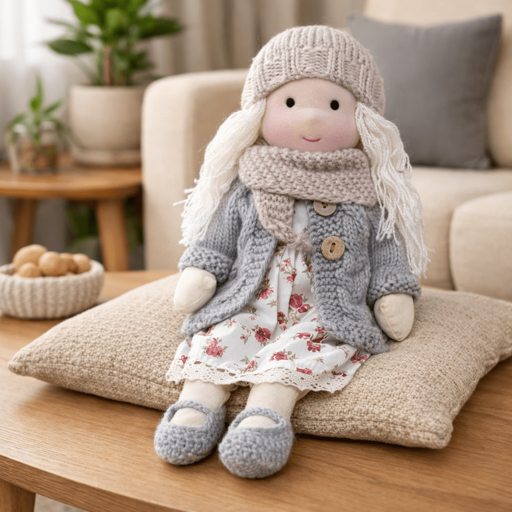 ELORA – Handmade Waldorf Creative Play Doll