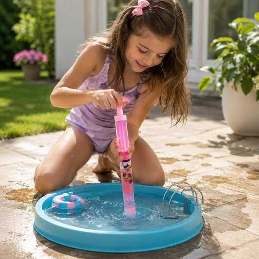 SPLASHBURST – Pull-Out Water Blaster for Exciting Summer Play