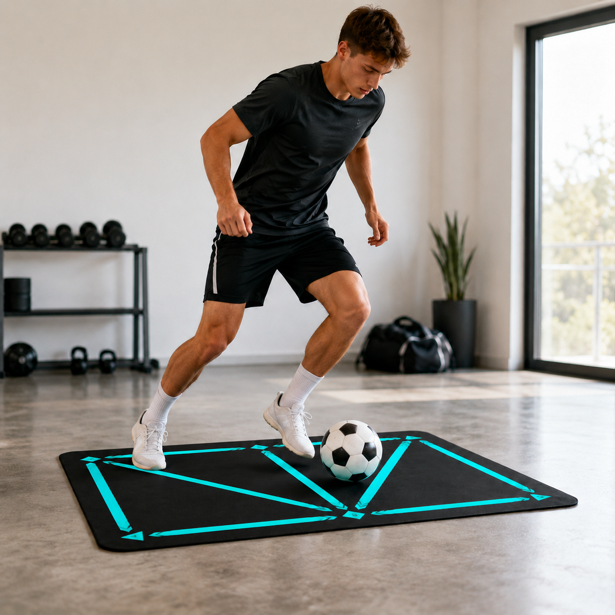 FOOTPACE – Soccer Control Training Mat