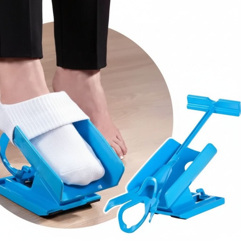 EZSTEP – Strumento ausiliario per indossare calze a compressione