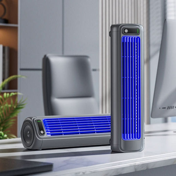 FRESHFLOW – Portable Air Cooler with Rotating Airflow for Personal Comfort