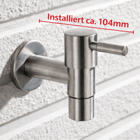 GARDENPRO – Torneira de Jardim Premium para Exterior