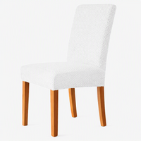 VELVORAFIT – Housses de chaise en velours extensible pour espaces de repas élégants