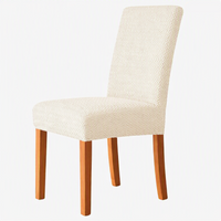 VELVORAFIT – Housses de chaise en velours extensible pour espaces de repas élégants