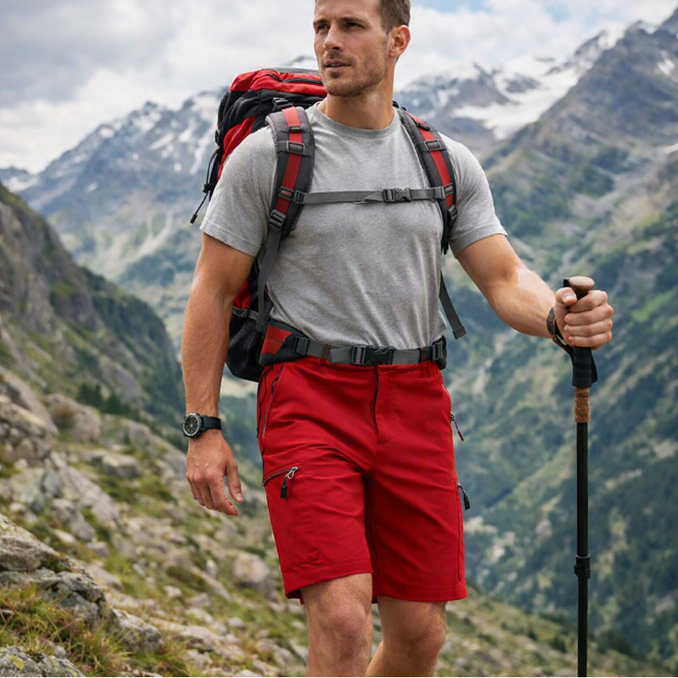 FIELDVEX – Durable Men's Shorts for Travel & Adventure Comfort