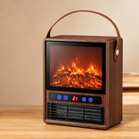 FLAMECOVE – Tragbarer elektrischer Kaminofen mit 3D-Flamme