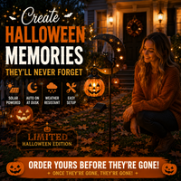 MOONGLOW – Pumpkin Garden Stake for Haunting Outdoor Ambience