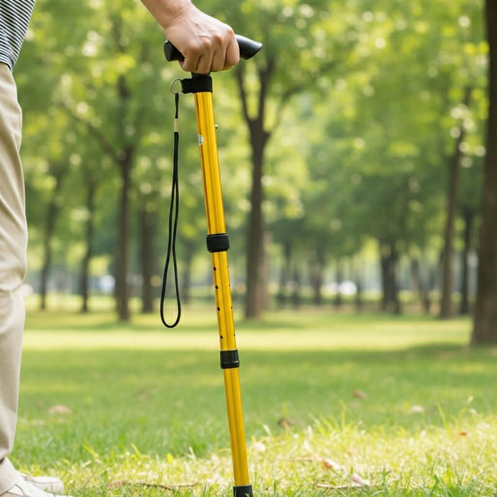 SAFEFLOW – Canne de soutien pour seniors pour stabilité et confiance en marchant