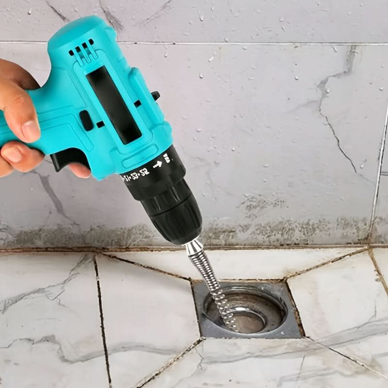 DRAINBLAST - Electric drain snake for powerful clog removal and fast pipe cleaning