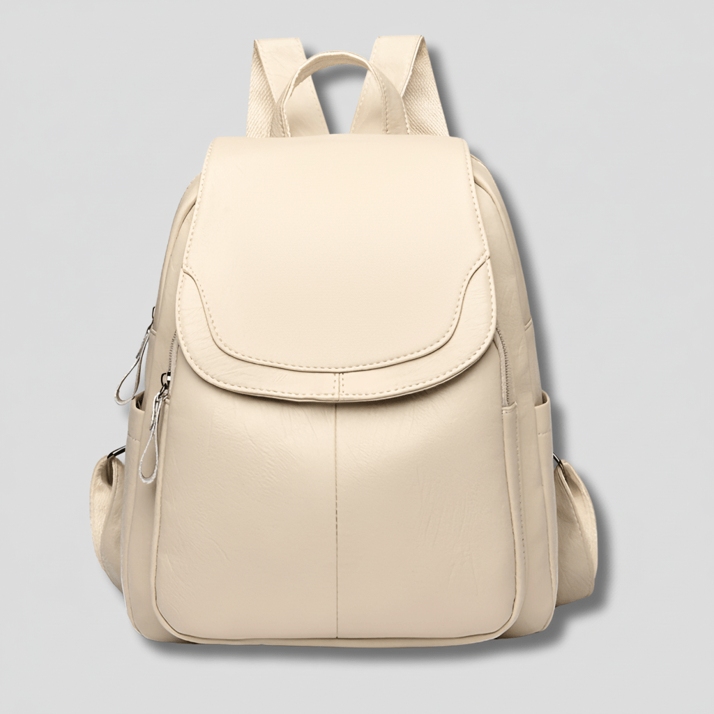 Elegant Anti-Theft Leather Backpack for Women - Stylish, Organized & Secure 7