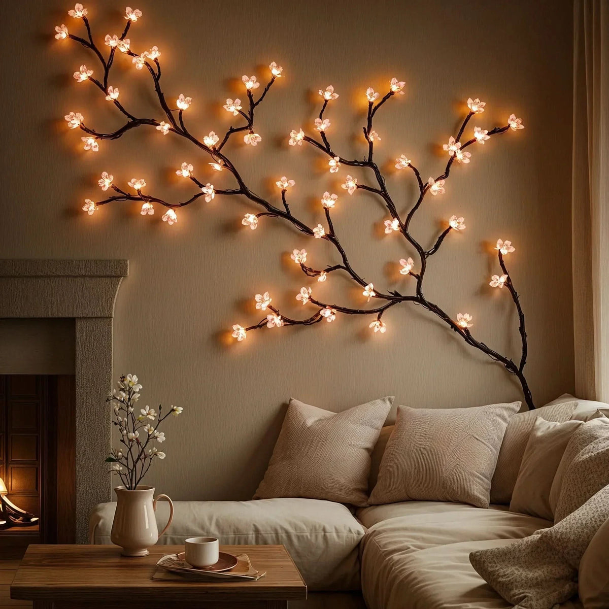 SAKULUMIA – Cherry Blossom LED String Lights for a Dreamy Glow
