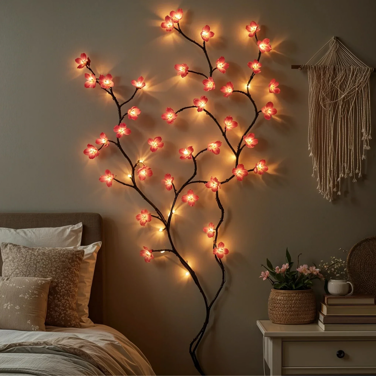 SAKULUMIA – Cherry Blossom LED String Lights for a Dreamy Glow