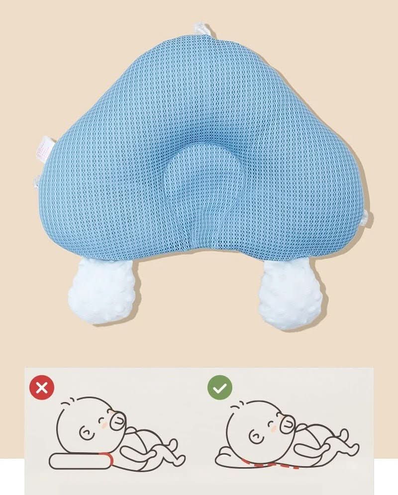 NESTLINGA – Cuscino ergonomico per neonati con supporto delicato e comfort traspirante
