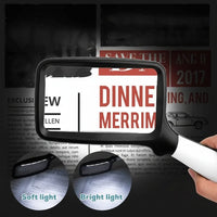 LUMIVIEW – 3X LED-Handlupe zum klaren Lesen im Alltag
