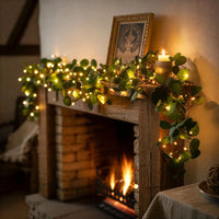 LEAFLUMORA – Leafy Fairy Light Garland for Enchanting Table Decor