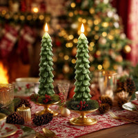MERRIWICKIX – Flameless Candle Lights for Elegant Christmas Table Decor