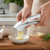 GARLICFORGE – Zinc Alloy Garlic Press for Bold Everyday Flavor