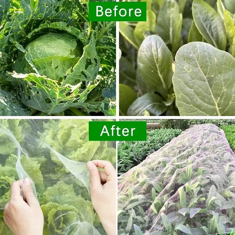 Garden Mesh Netting - Durable Insect Protection for Vegetables & Fruits 2