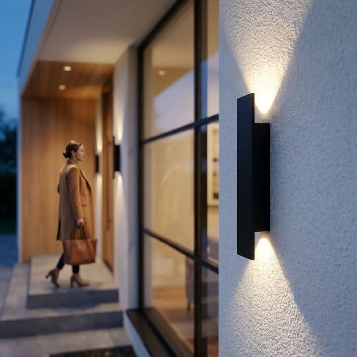 FACADEGLOW – Lámpara de pared arquitectónica para una iluminación exterior elegante