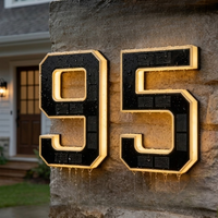 HOMELUME – Solar Address Sign Lighting with Effortless Dusk Illumination
