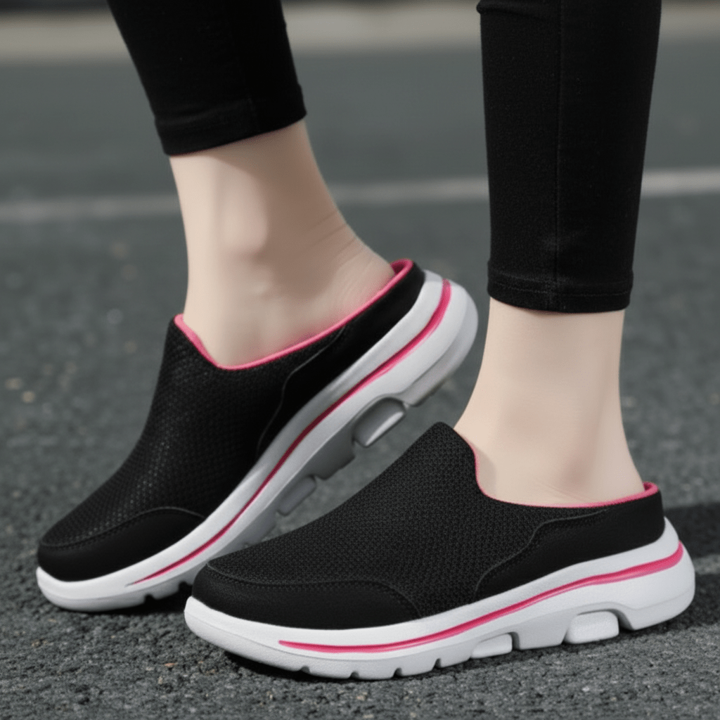 VENTORA – Åndbare slip-on tøfler til hjem og afslapning