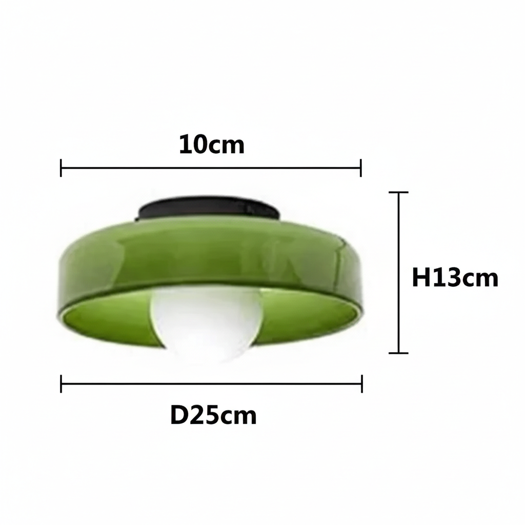 LUXNOR – Lampada da soffitto in vetro nordico