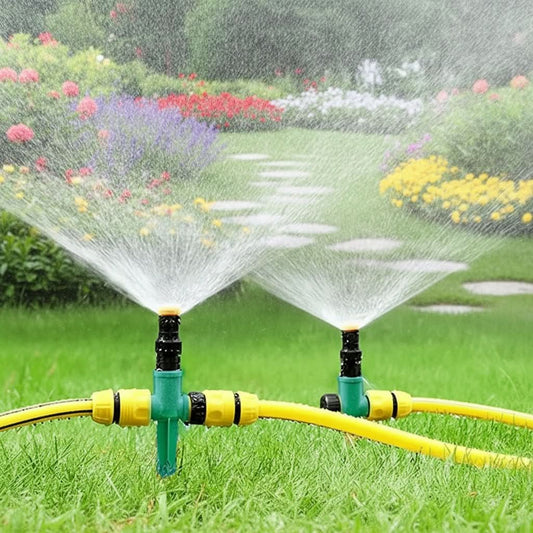 Greenspin - 360° Rotary Lawn Sprinkler System for Even Water Distribution 0