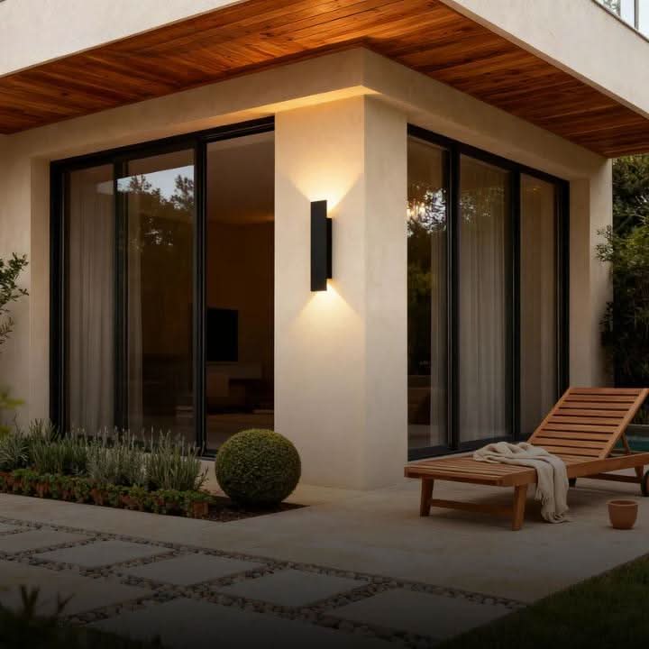 FACADEGLOW – Lámpara de pared arquitectónica para una iluminación exterior elegante