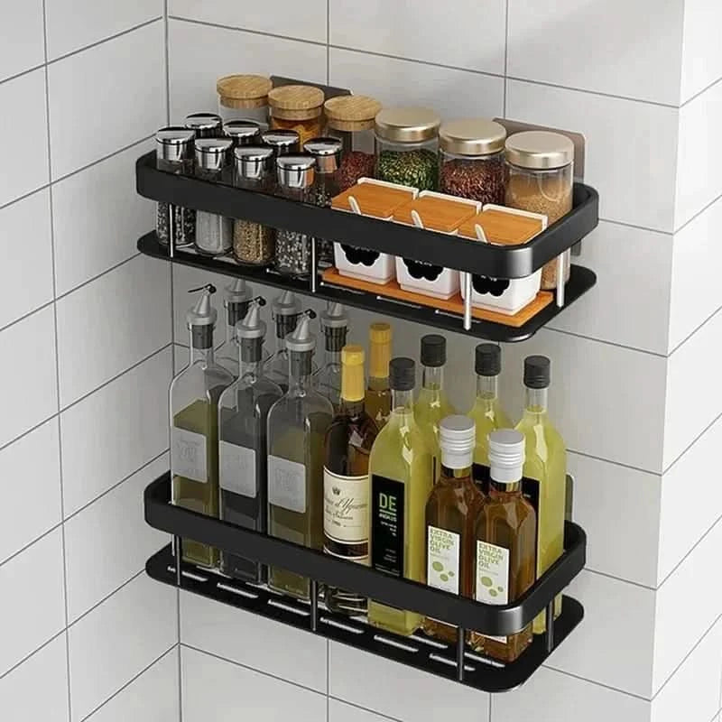 BATHEDGE – Prateleira de casa de banho sem necessidade de perfuração para espaços modernos e organizados