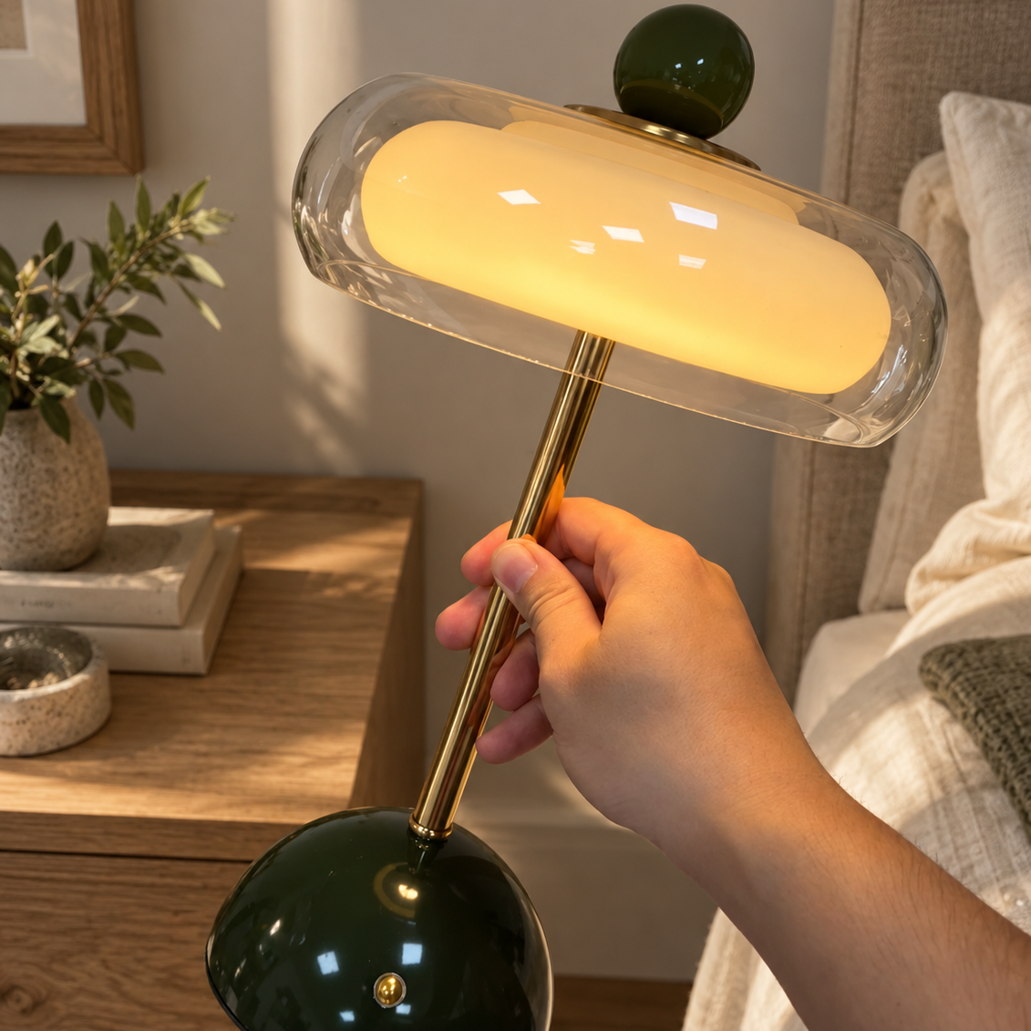 VERDAVIXA – Candeeiro de mesa para uma elegância interior requintada