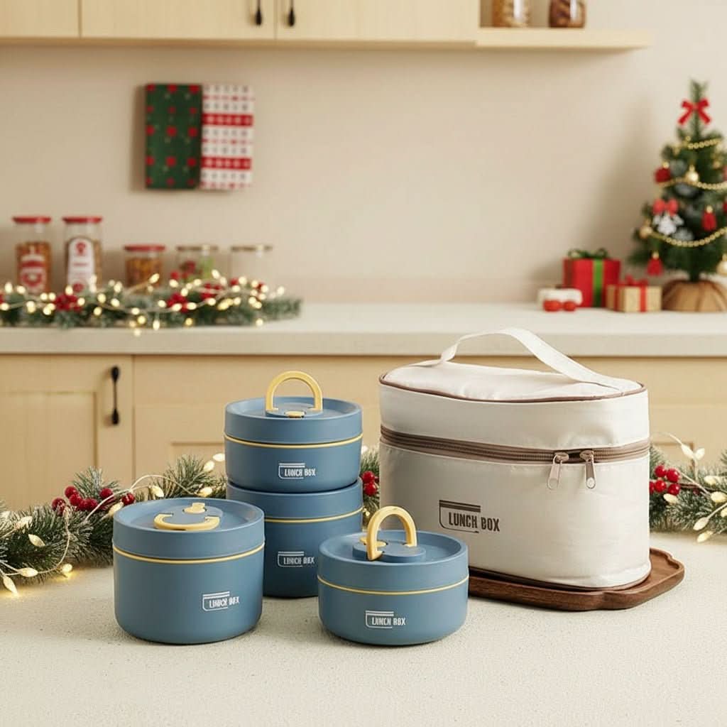 HeatLox Insulated Lunch Box - Double-Walled, Leak-Proof, Portable Food Container 2