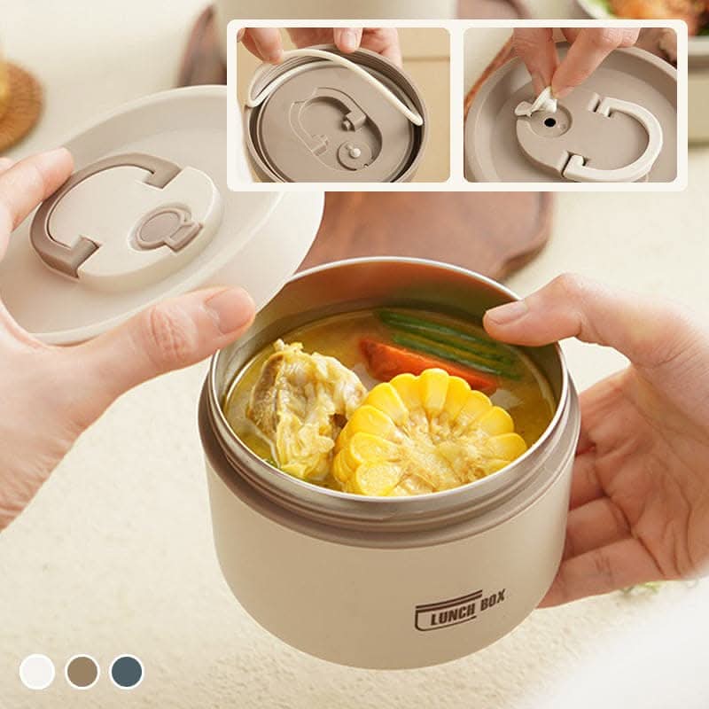 HeatLox Insulated Lunch Box - Double-Walled, Leak-Proof, Portable Food Container 7