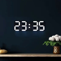 DIGILORA – Ρολόι τοίχου LED 3D για τολμηρή ατμόσφαιρα εσωτερικού χώρου