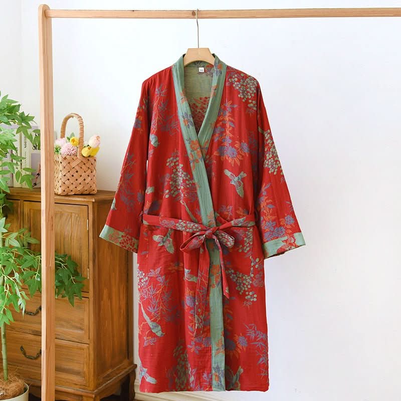 SERENITYFLOW – Reversible Bathrobe for Cozy Minimalist Comfort